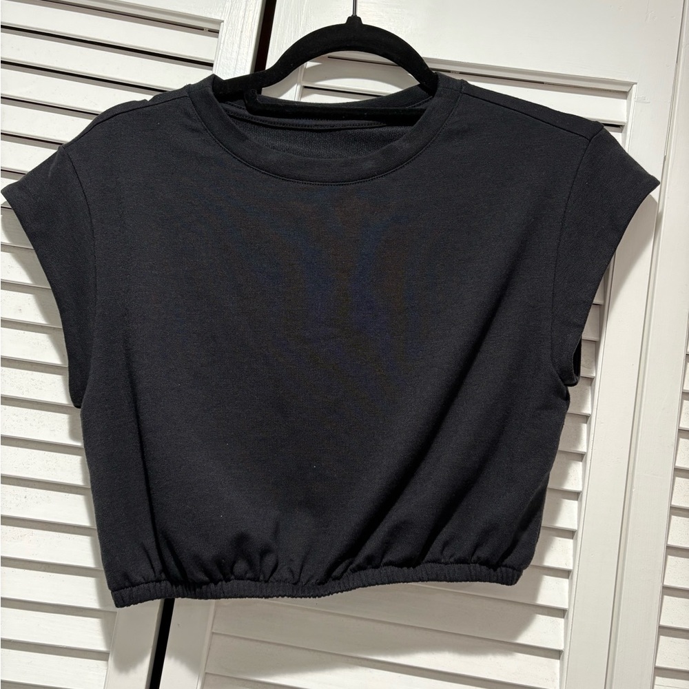ALO Yoga Black Women's Crop Top